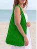 Solid Color Crochet Beach Tote Bag Solid Color Crochet Beach Tote Bag